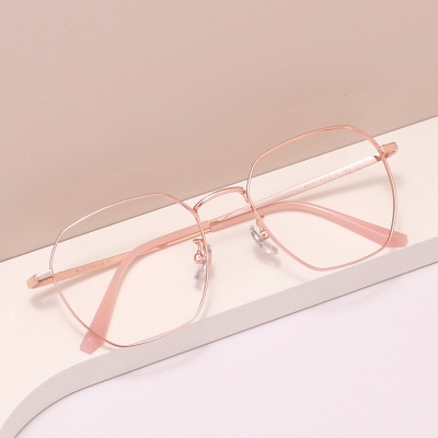 Retro Titanium Frame Little Red BookinsWind myopia glasses frame retro...
